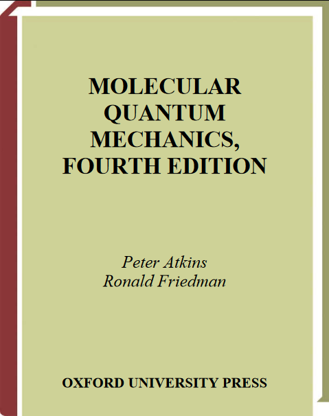 Molecular quantum mechanics